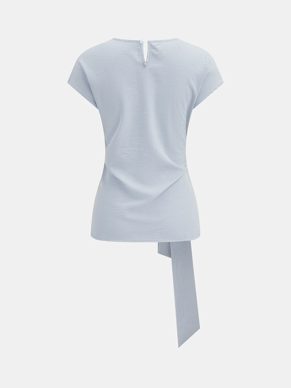 Tie-Waist Top & Wide-Leg Pants Set - Image 3