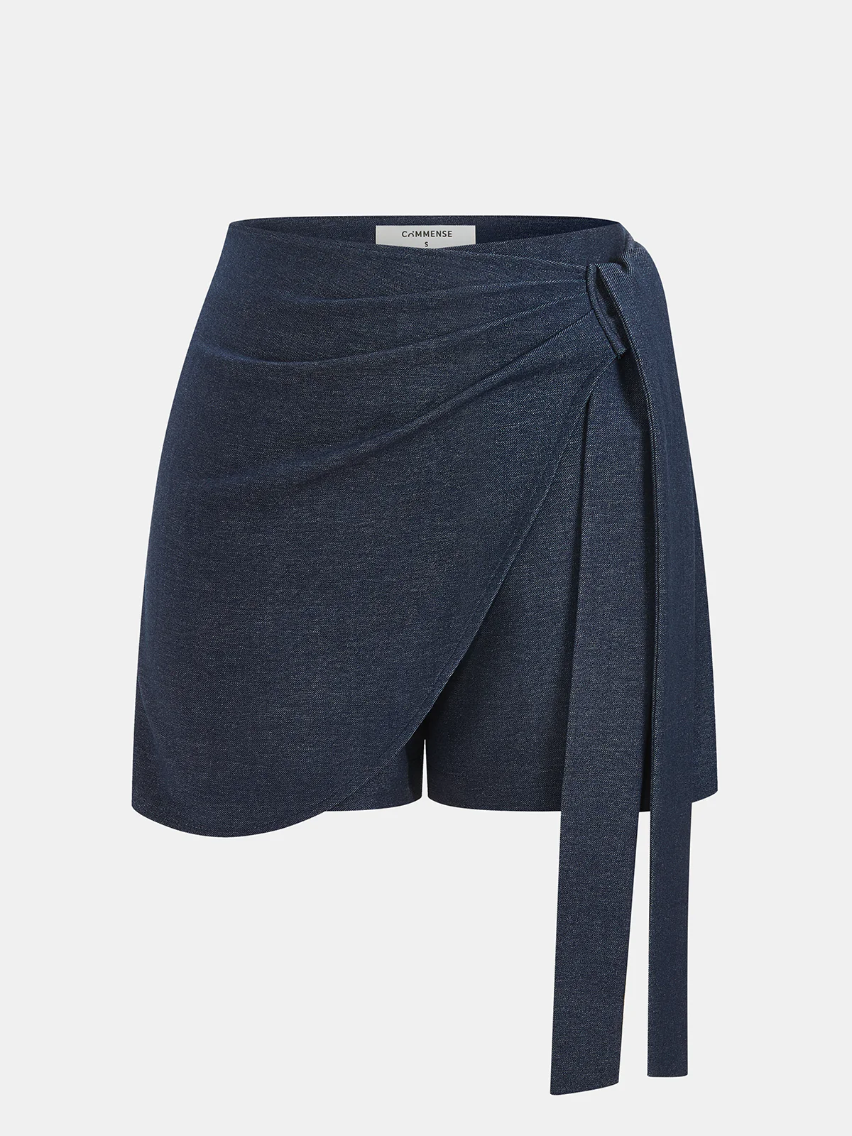 Tie Waist Wrap Skort - Image 2