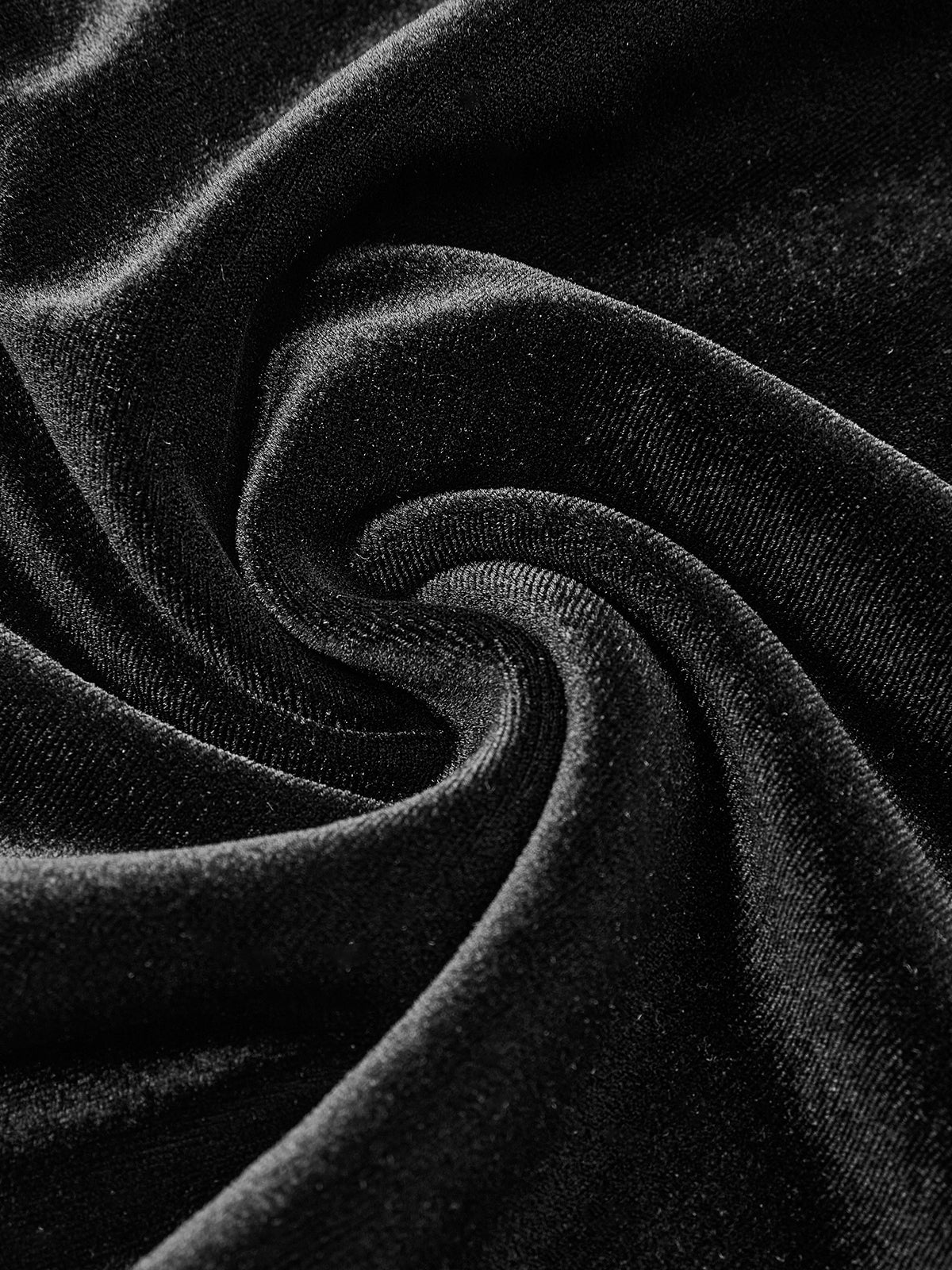 Tiered Bow Accent Velvet Maxi Skirt - Image 3