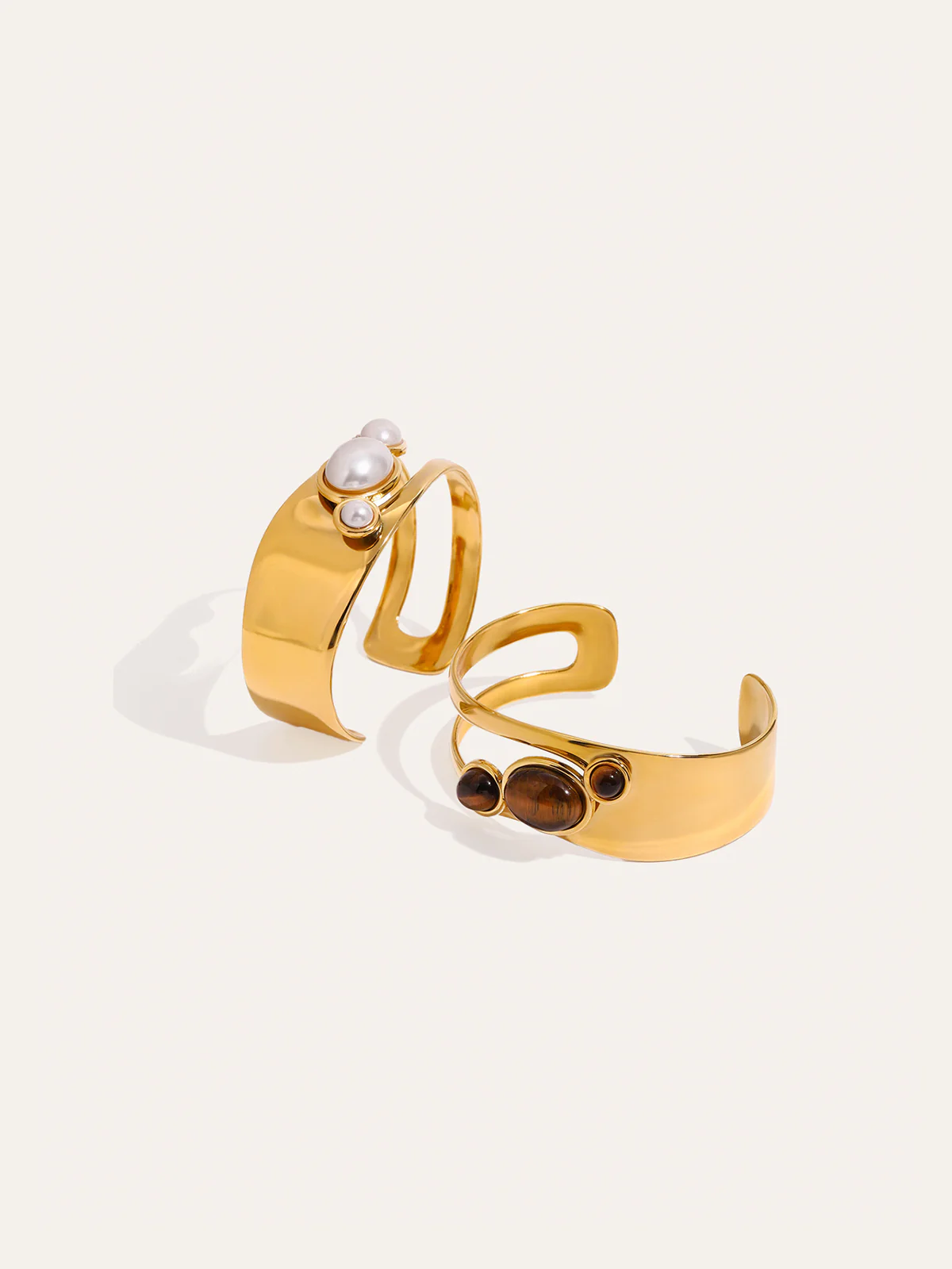 Tiger Eye Cuff Bracelet - Image 3