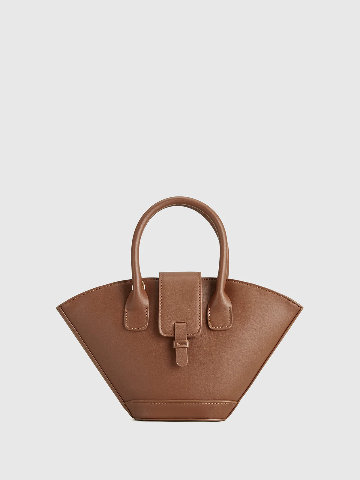 Top Handle Basket Bag - Image 4