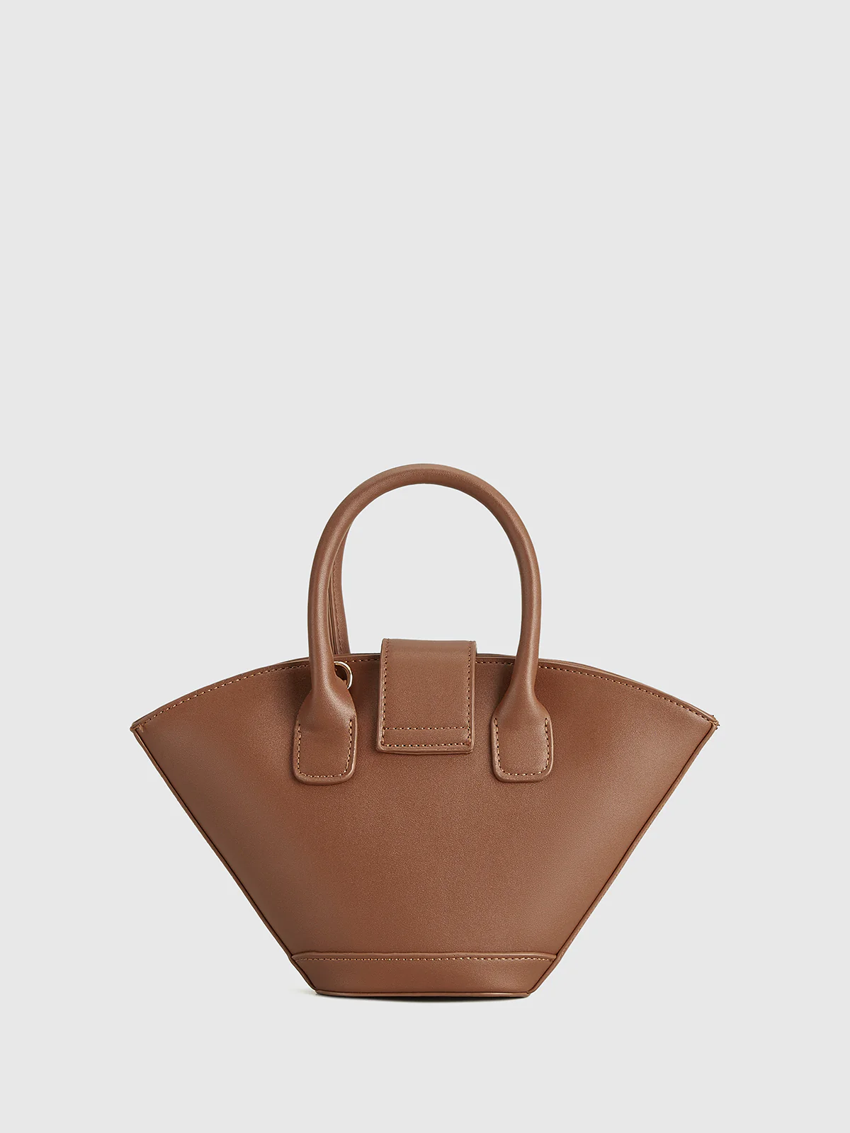 Top Handle Basket Bag - Image 6