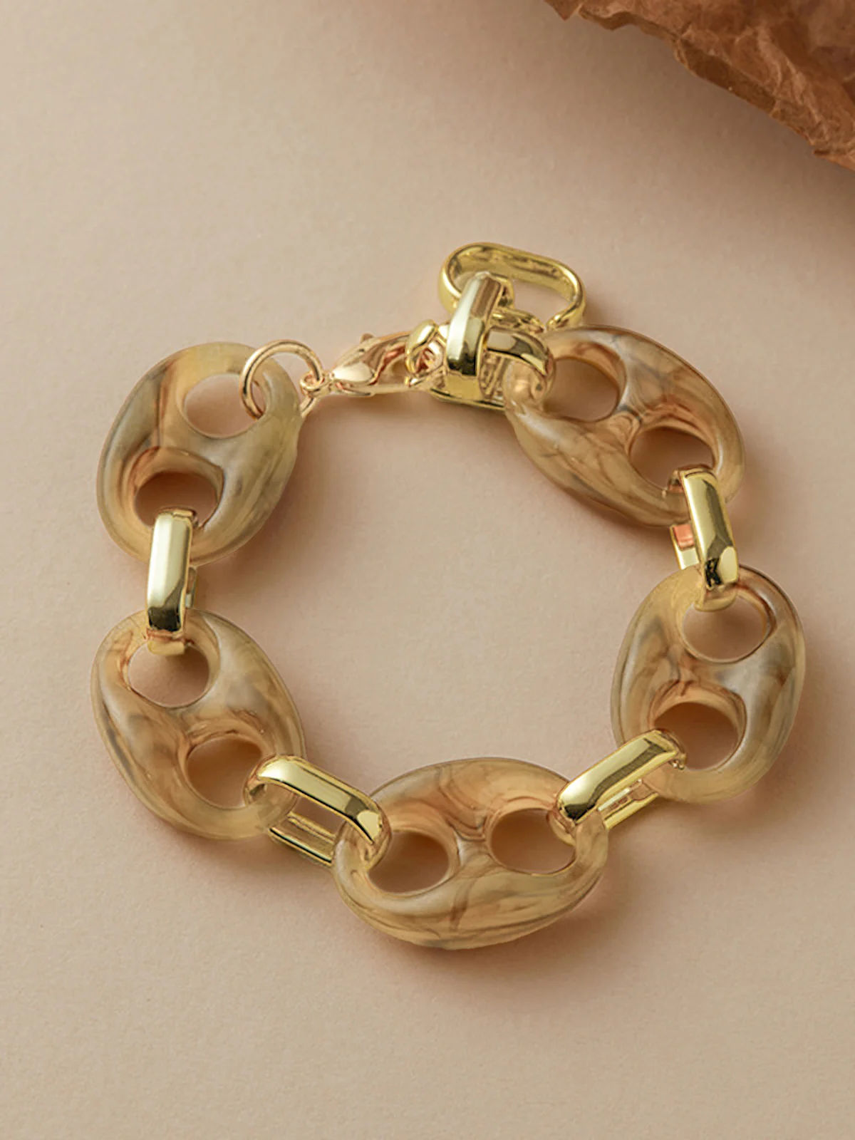 Tortoiseshell Link Bracelet - Image 2