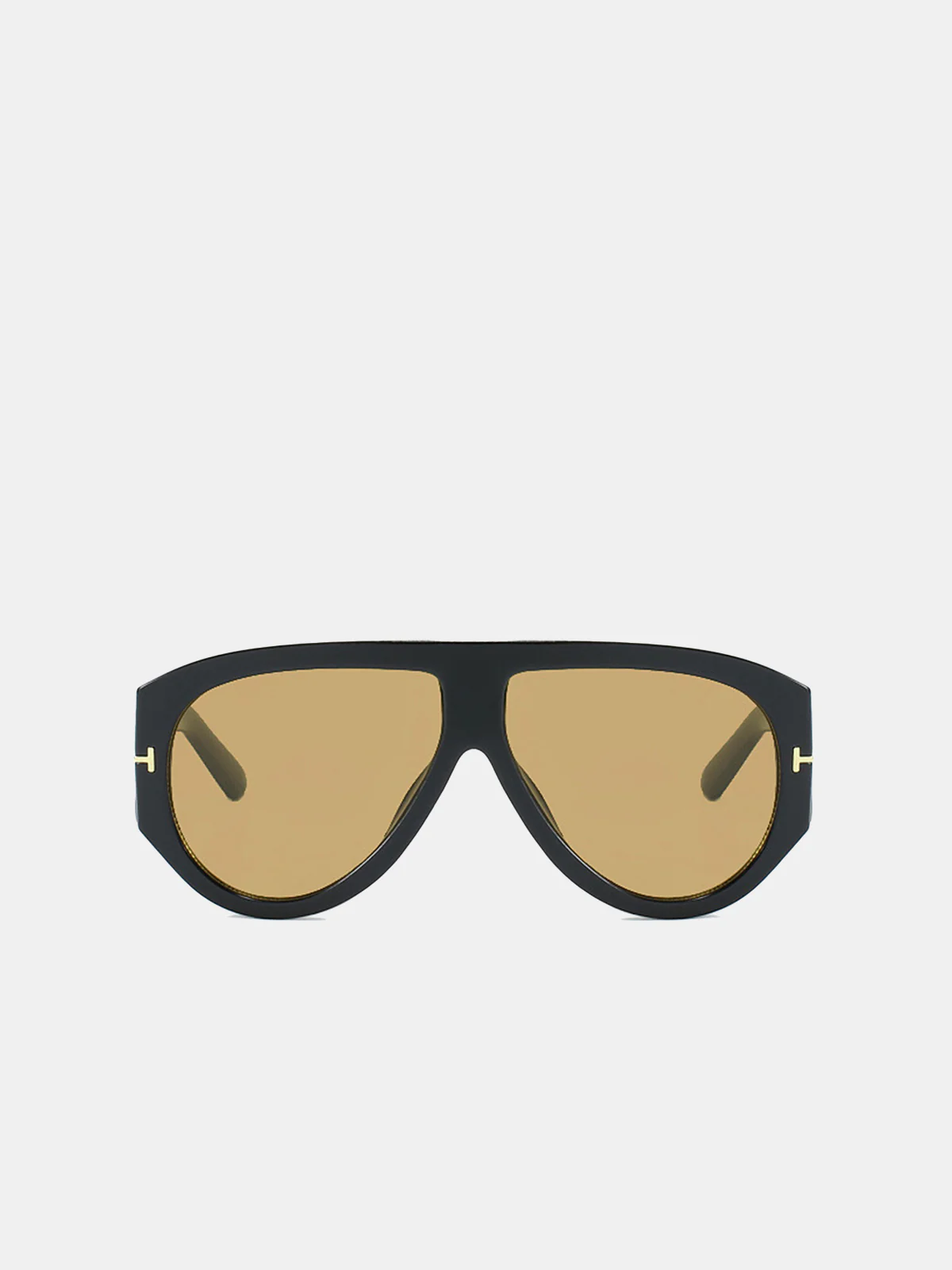 Trendy Oversized Shield Sunglasses - Image 2