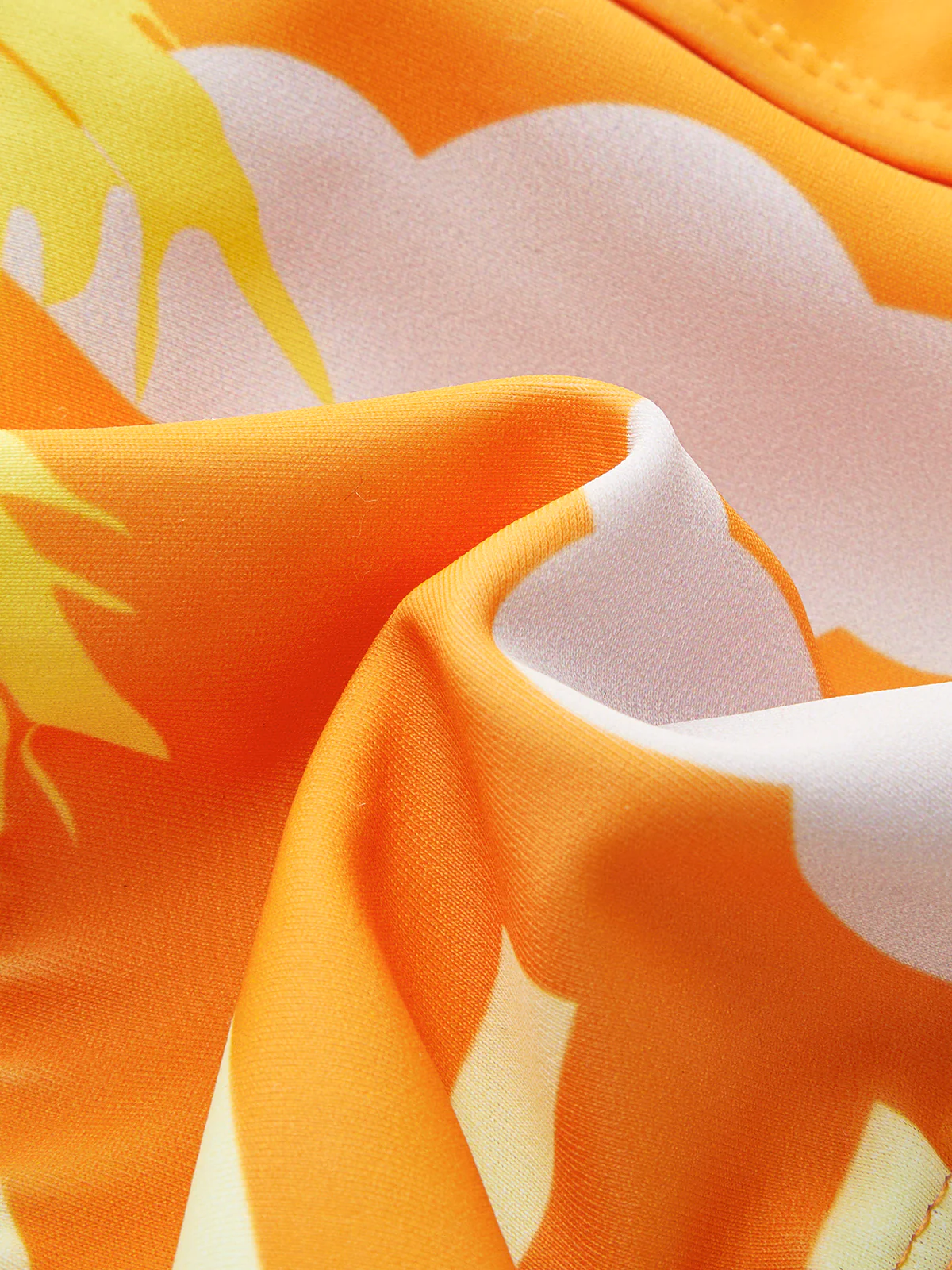 Tropical Print Bikini Set - Image 4