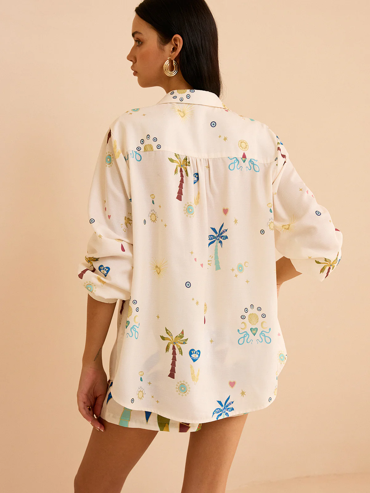 Tropical Print Shorts Set - Image 6