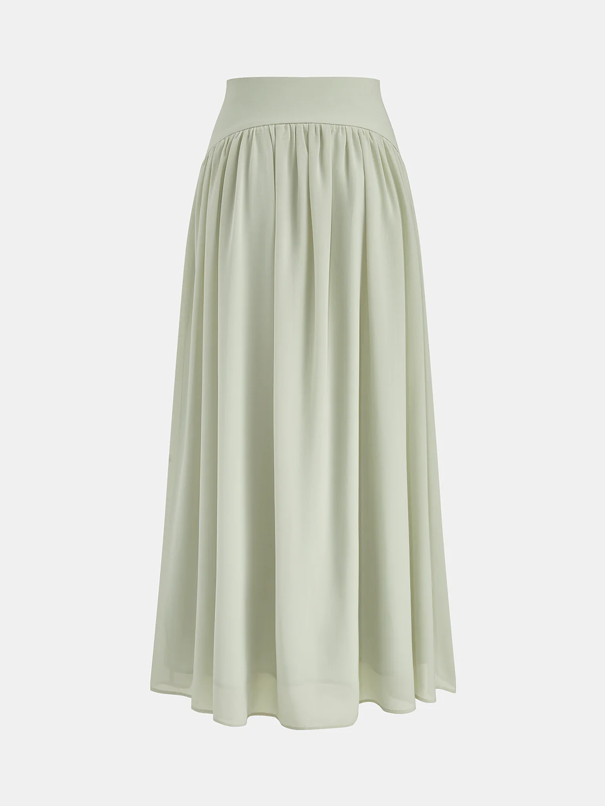Tube Liner Chiffon Capelet Top & Maxi Skirt Set - Image 8