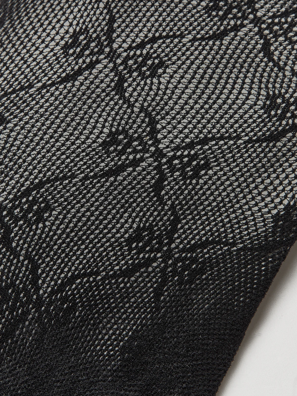Tulle Sheer Tights With Bow Pattern - Image 5