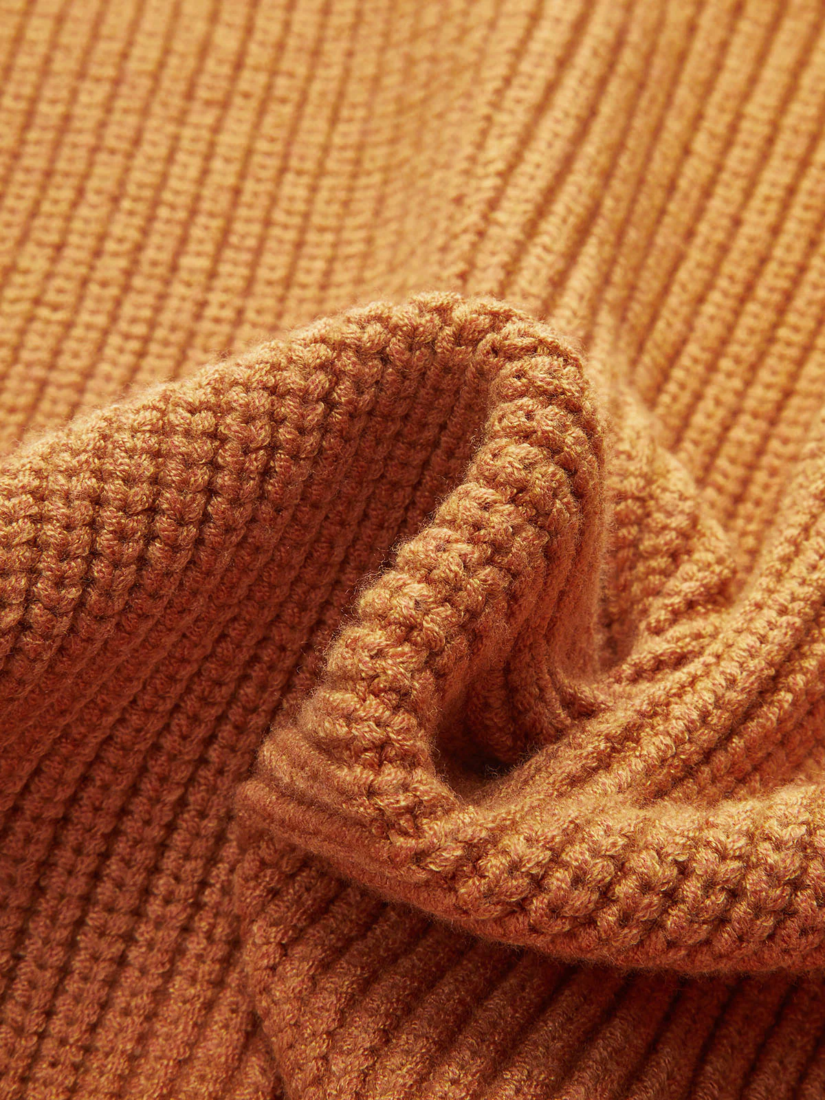 Turtleneck Sleeveless Sweater Vest - Image 3