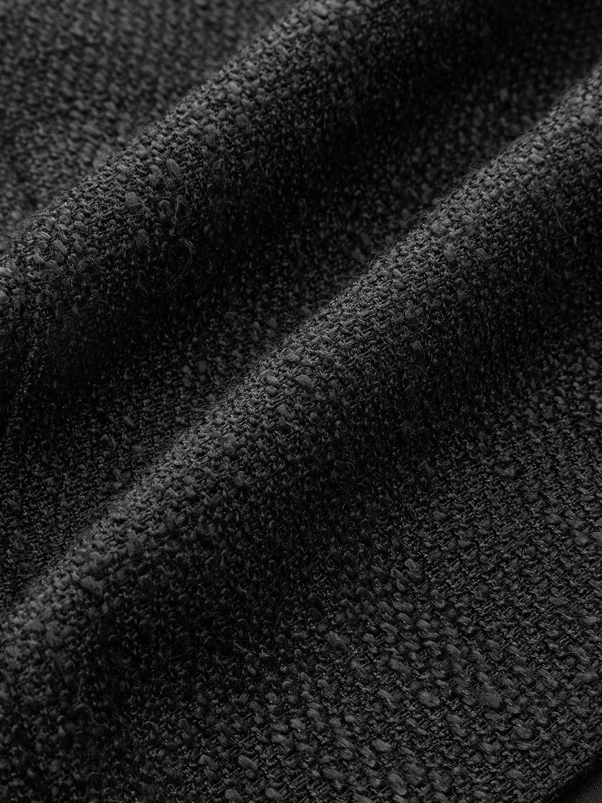 Tweed Sleeveless Button Mini Dress - Image 3