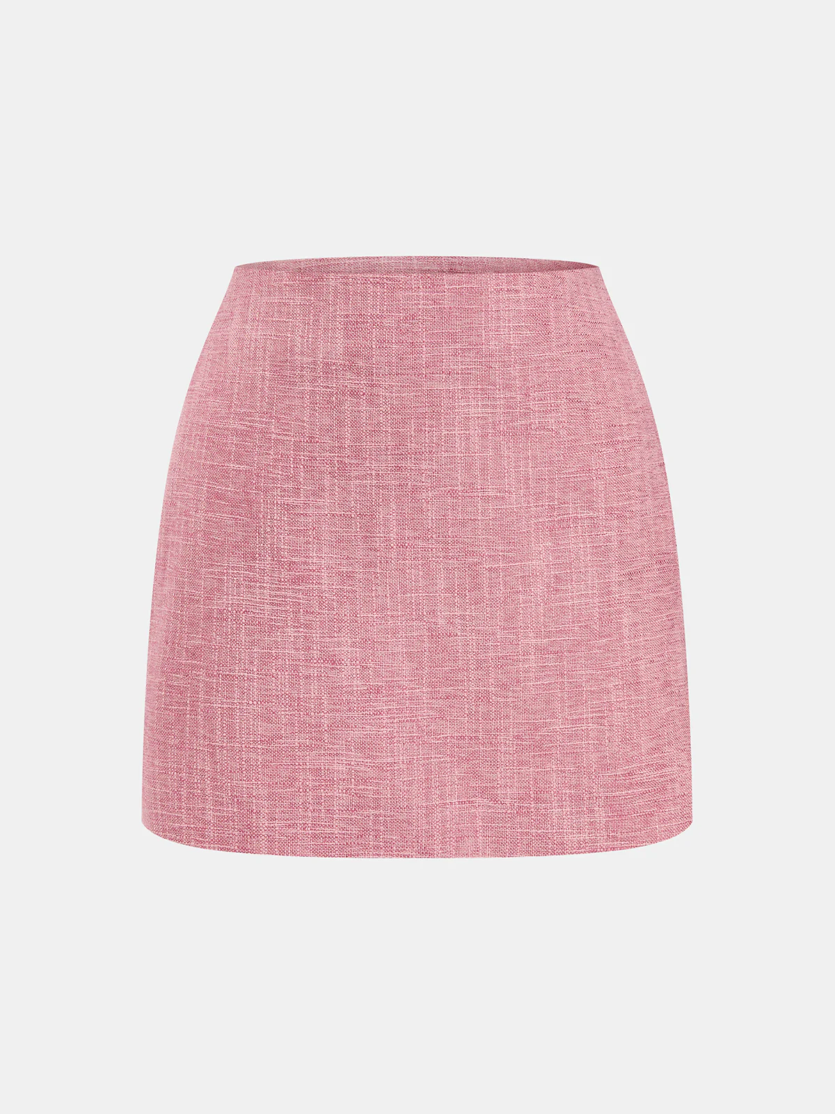 Tweed Sleeveless Vest & Mini Skirt Set - Image 4