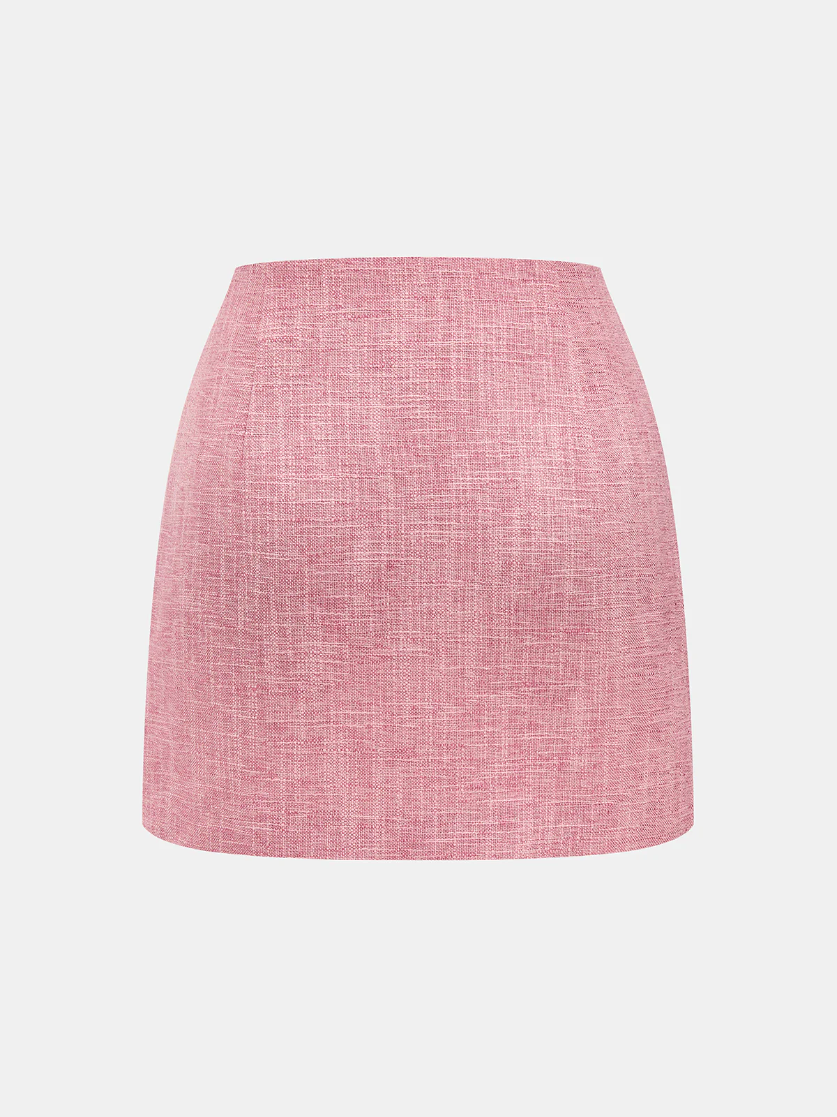 Tweed Sleeveless Vest & Mini Skirt Set - Image 5