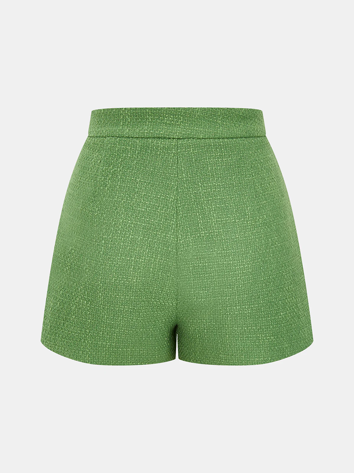 Tweed Sleeveless Vest & Shorts Set - Image 5