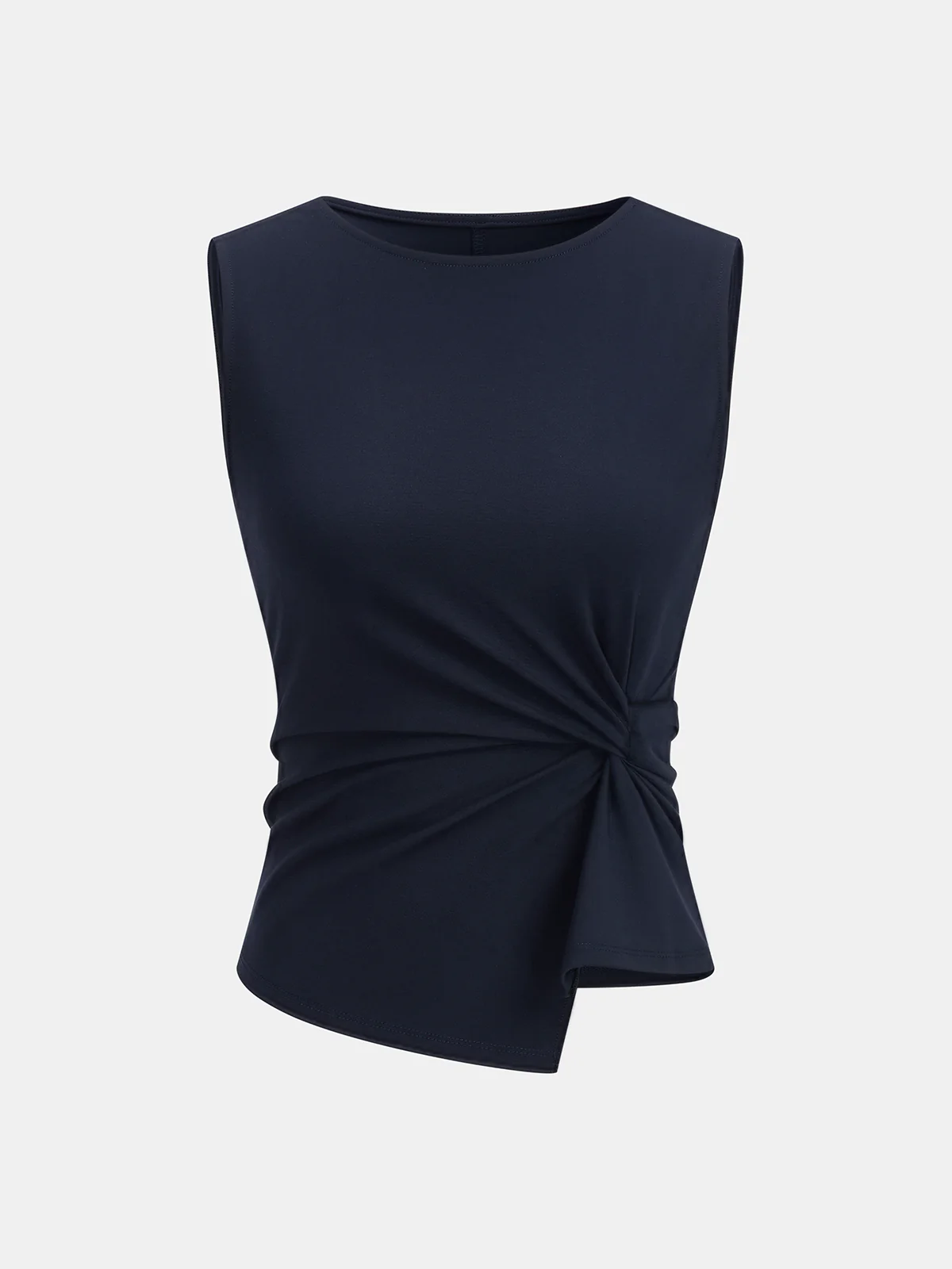 Twist Detail Sleeveless Top & Maxi Skirt Set - Image 4