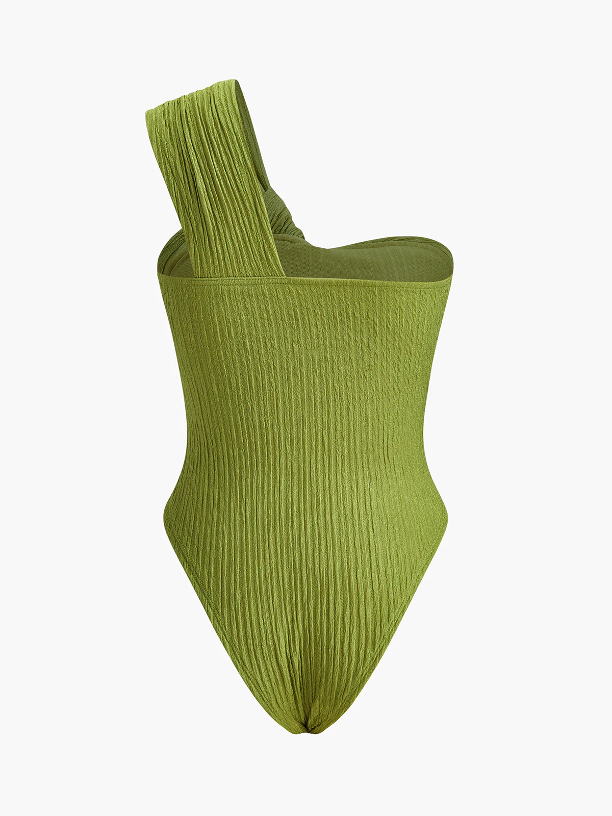 Twist Front One-Shoulder Bodysuit - Image 3