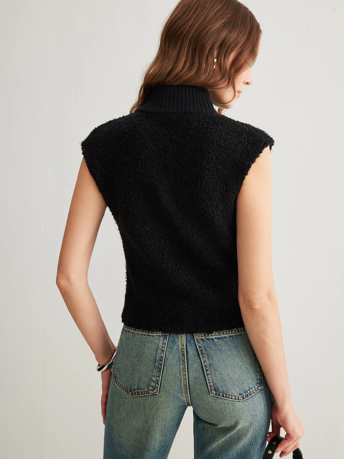 Two Way Zip Minky Cardigan - Image 7