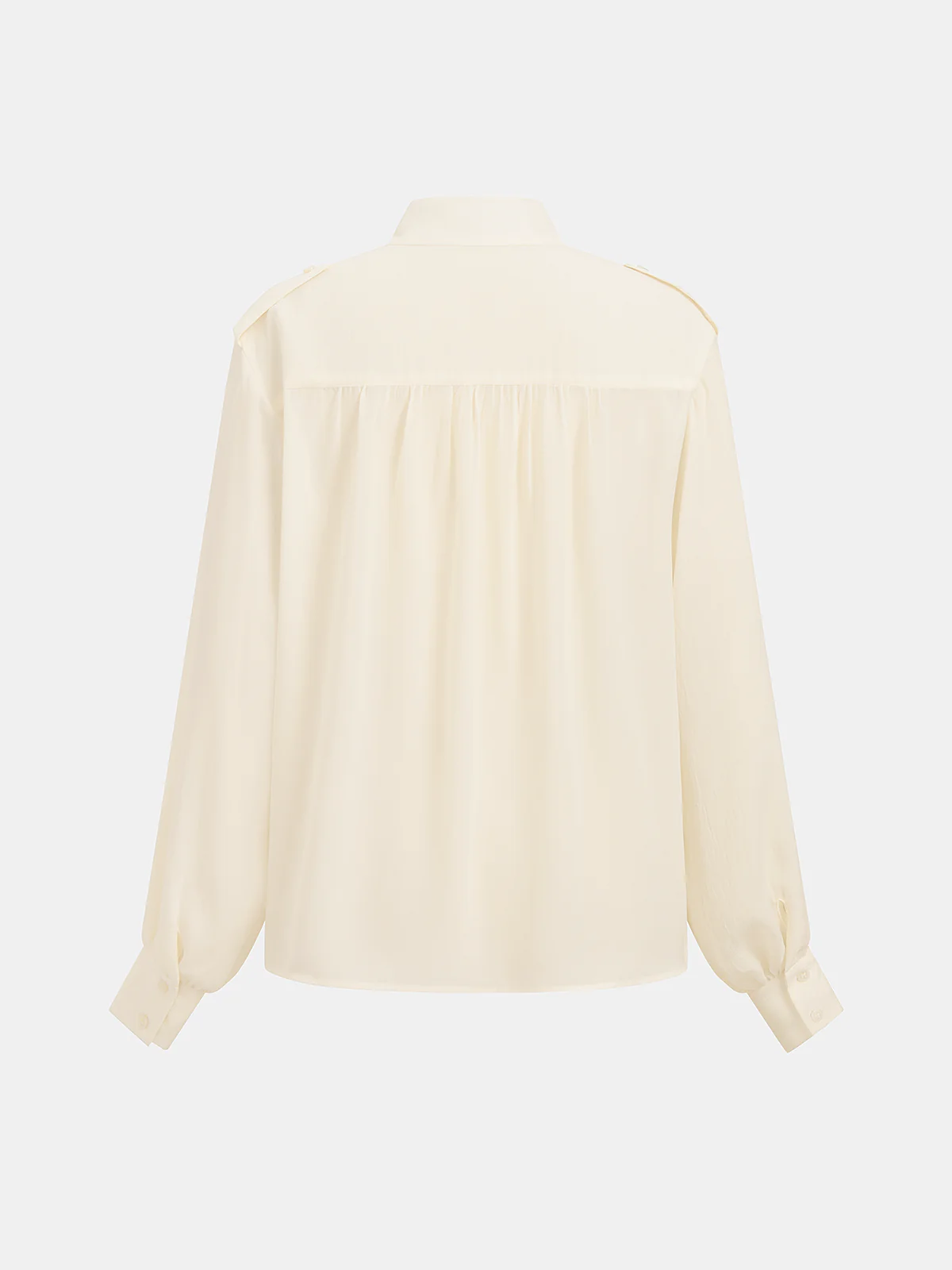 Utility Knot-Front Blouse - Image 3