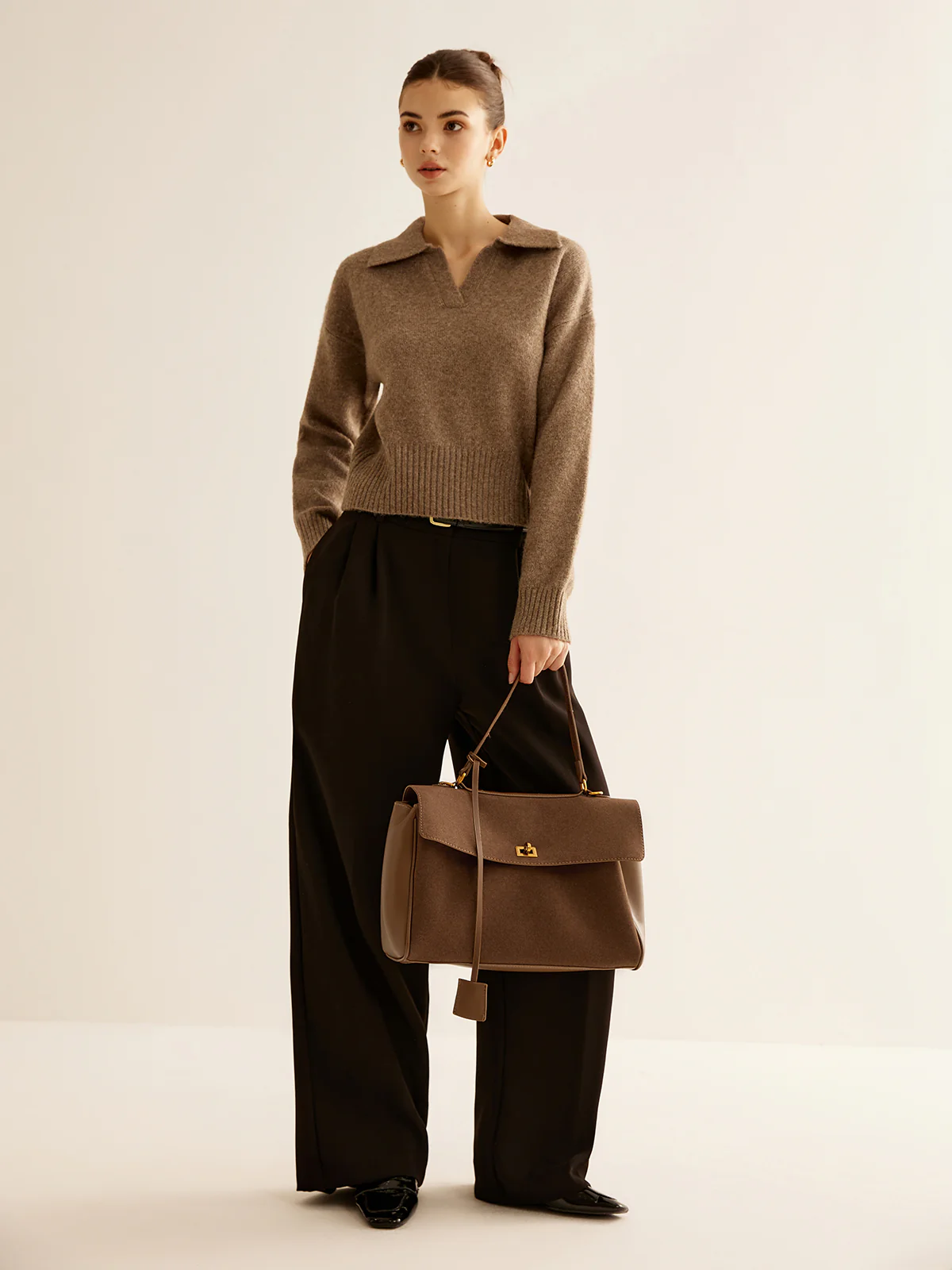Utility Large Capacity Flap Shoulder Bag - Image 4