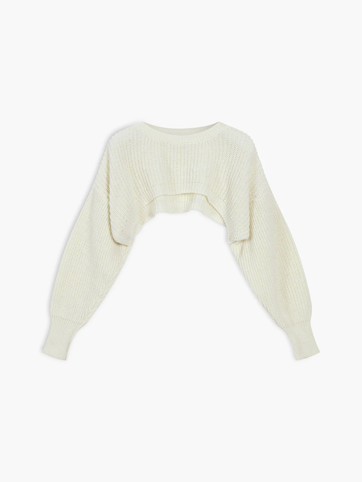Utility Two Piece Bolero Sweater - Image 4