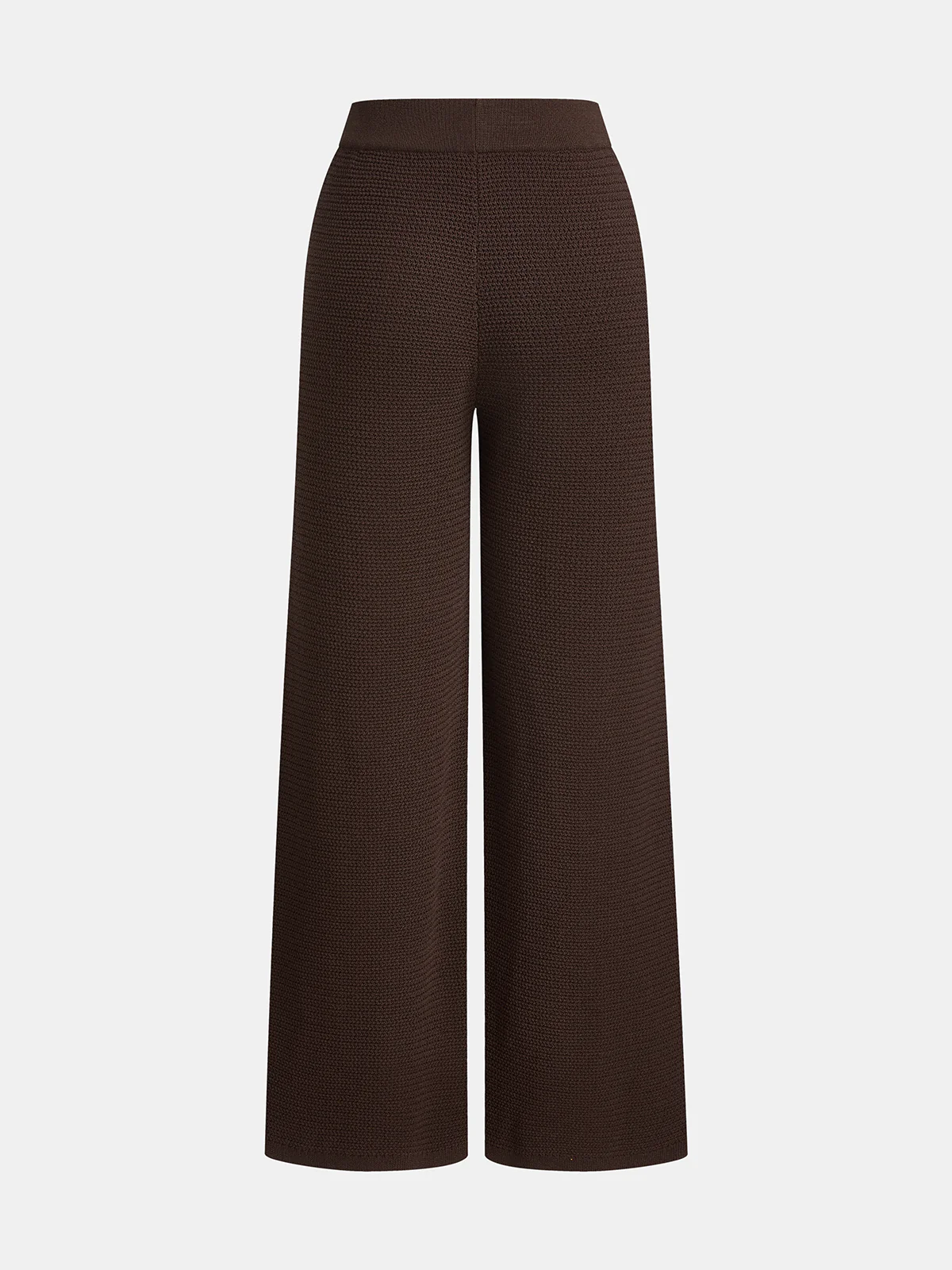 V Neck Button Down Knit Vest & Pants Set - Image 5