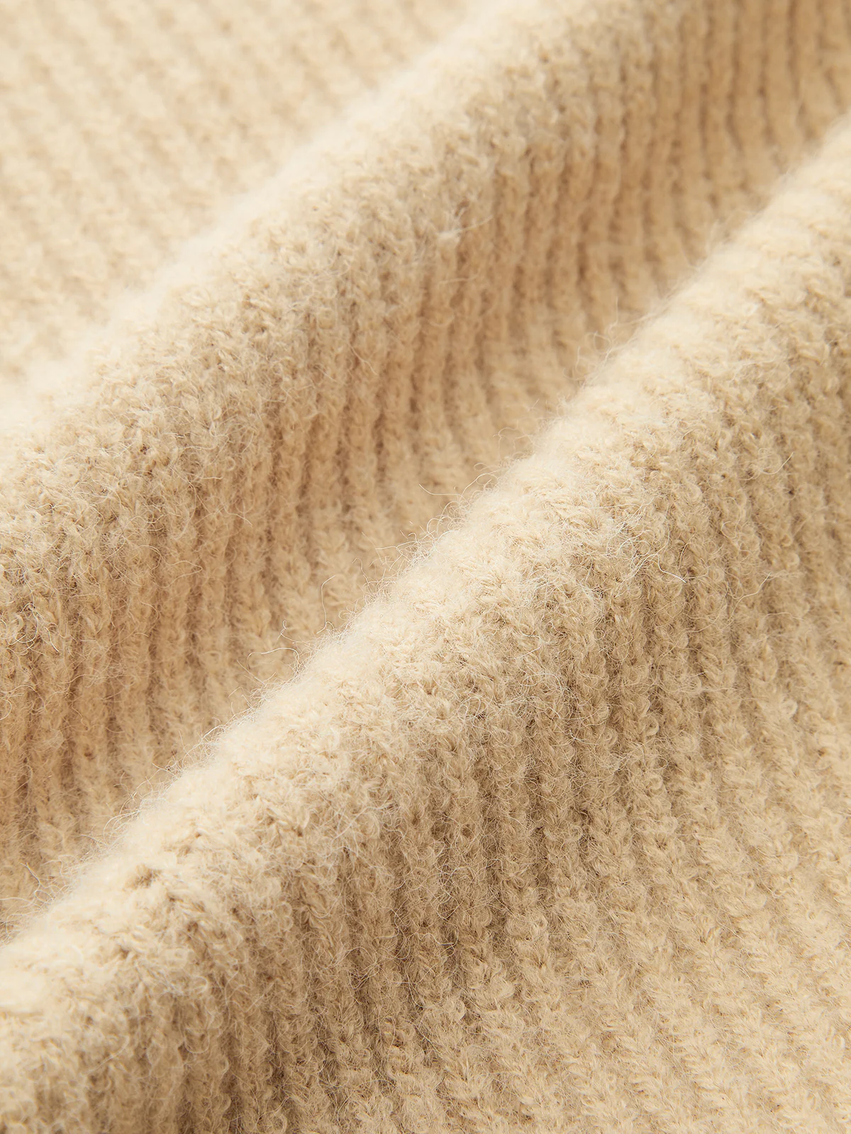 V-Neck Button Ribbed Cardigan - Image 5