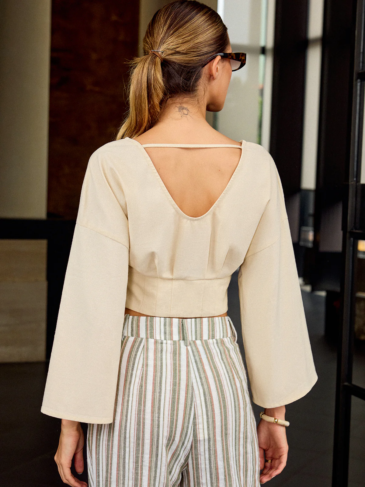 V-Neck Crop Top - Image 6