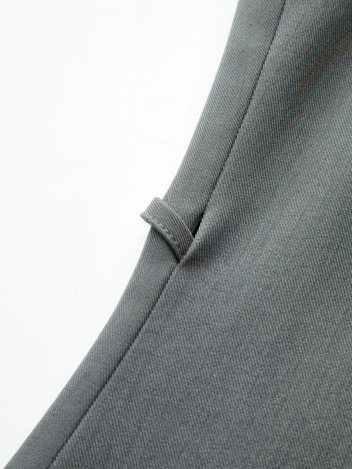V-Neck Metal Tie-Back Vest With Belt - Image 7
