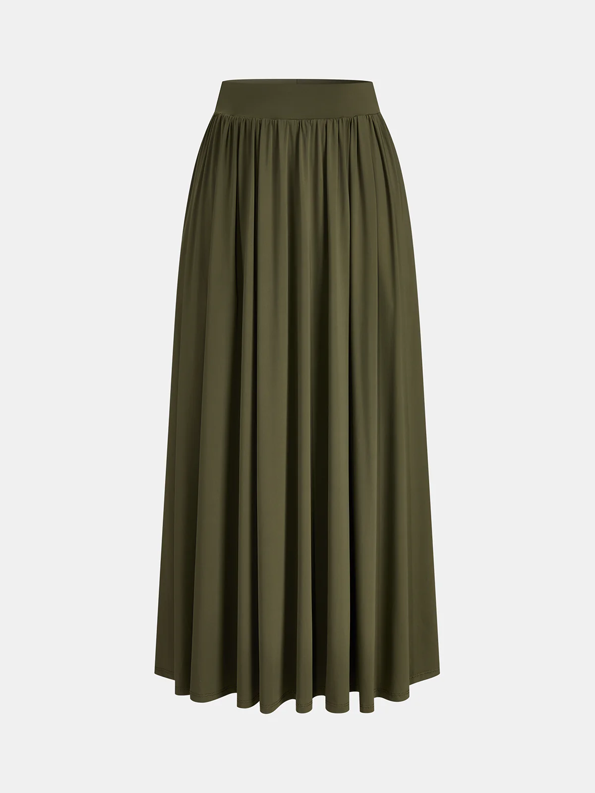 V Neck Sleeveless Bodysuit & Maxi Skirt Set - Image 4