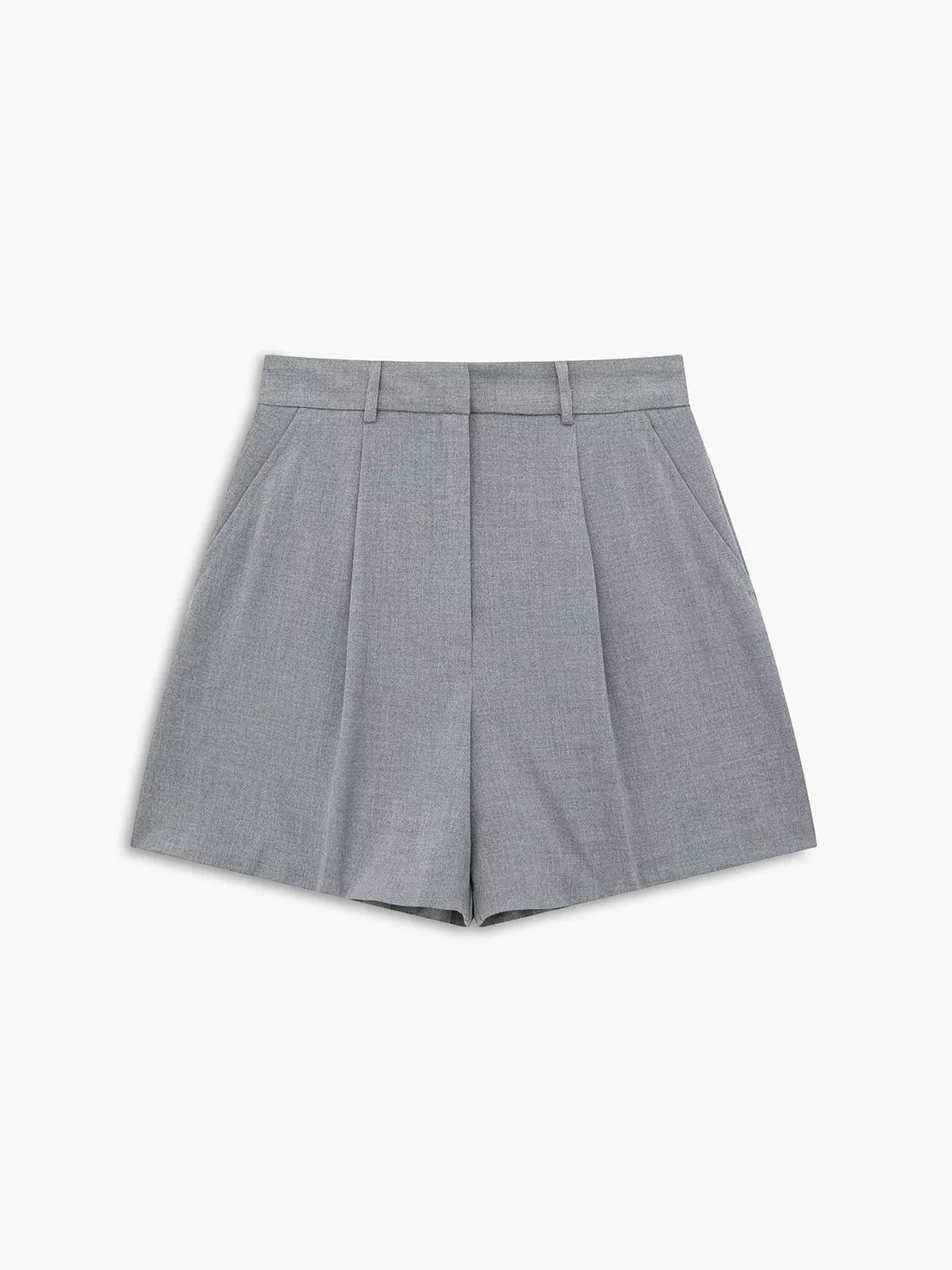 V-neck Woven Fabric Casual Shorts Set - Image 8