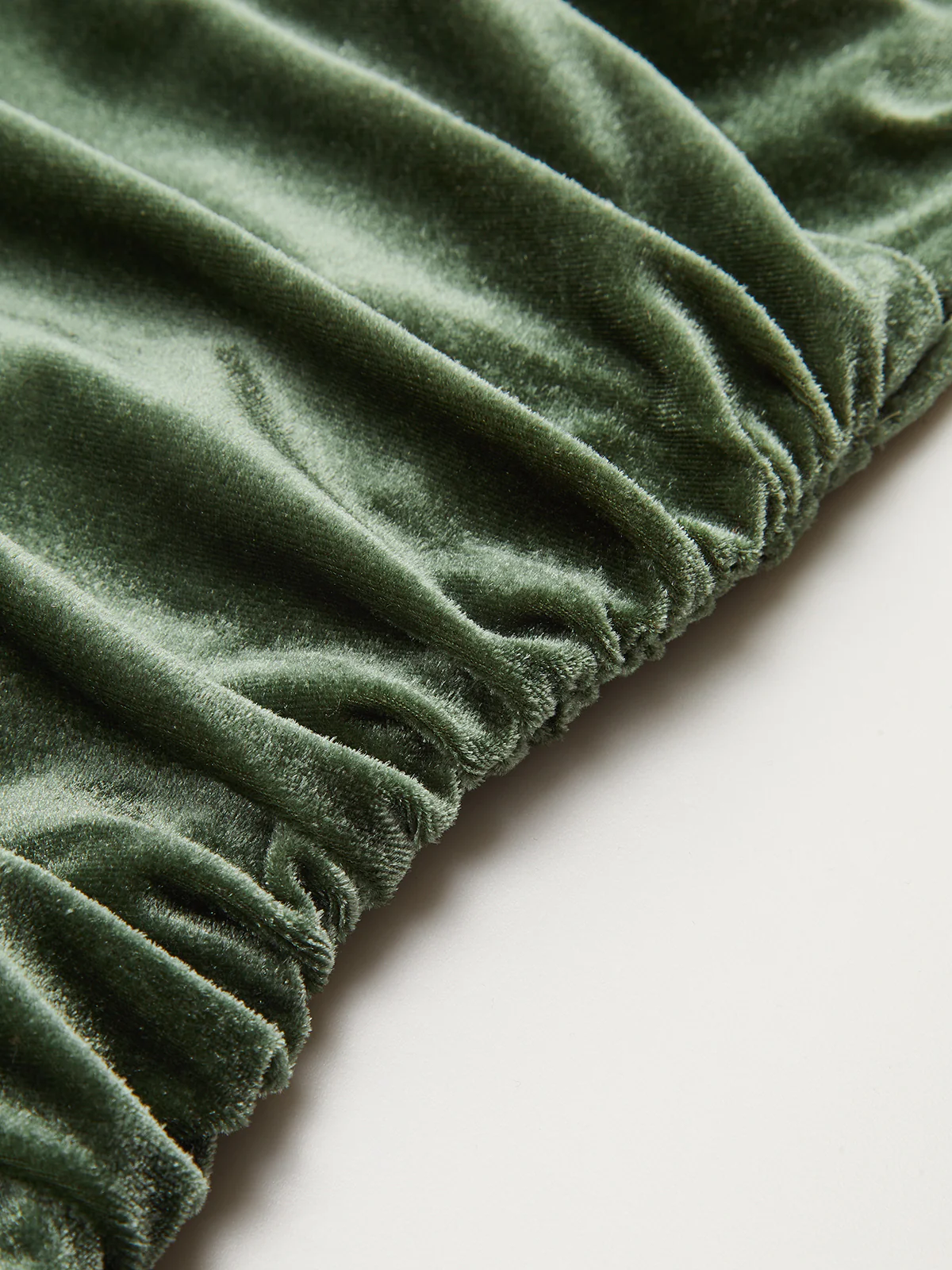 Velvet Draped Sleeveless Top - Image 4