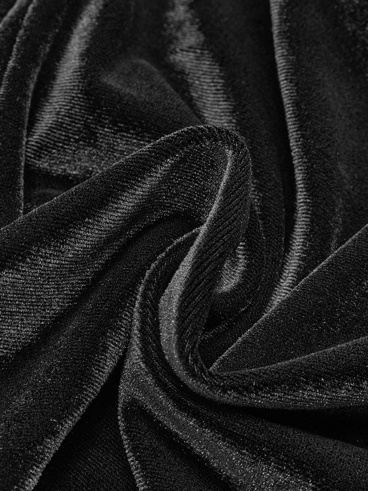 Velvet Split Button Top - Image 4