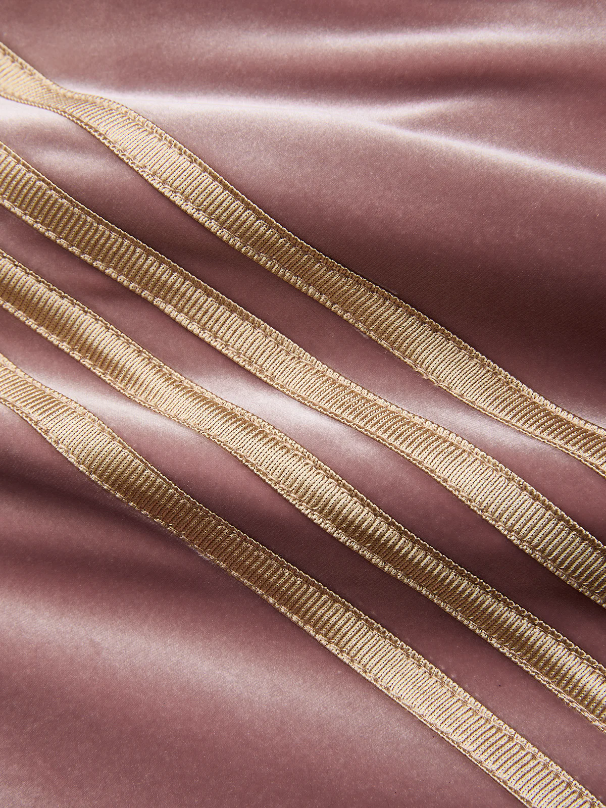 Velvet Wide-Leg Elastic Waist Pants - Image 4