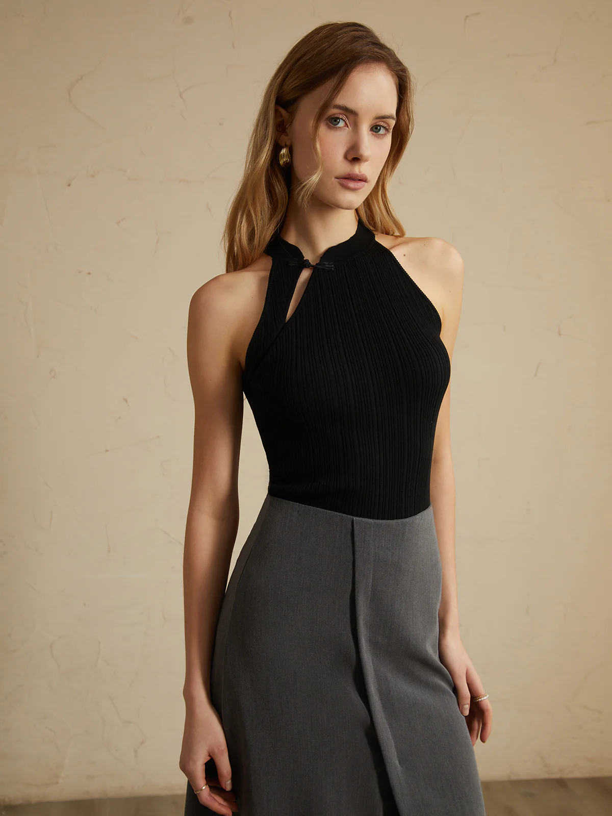 Vintage Button Sweater Vest - Image 4