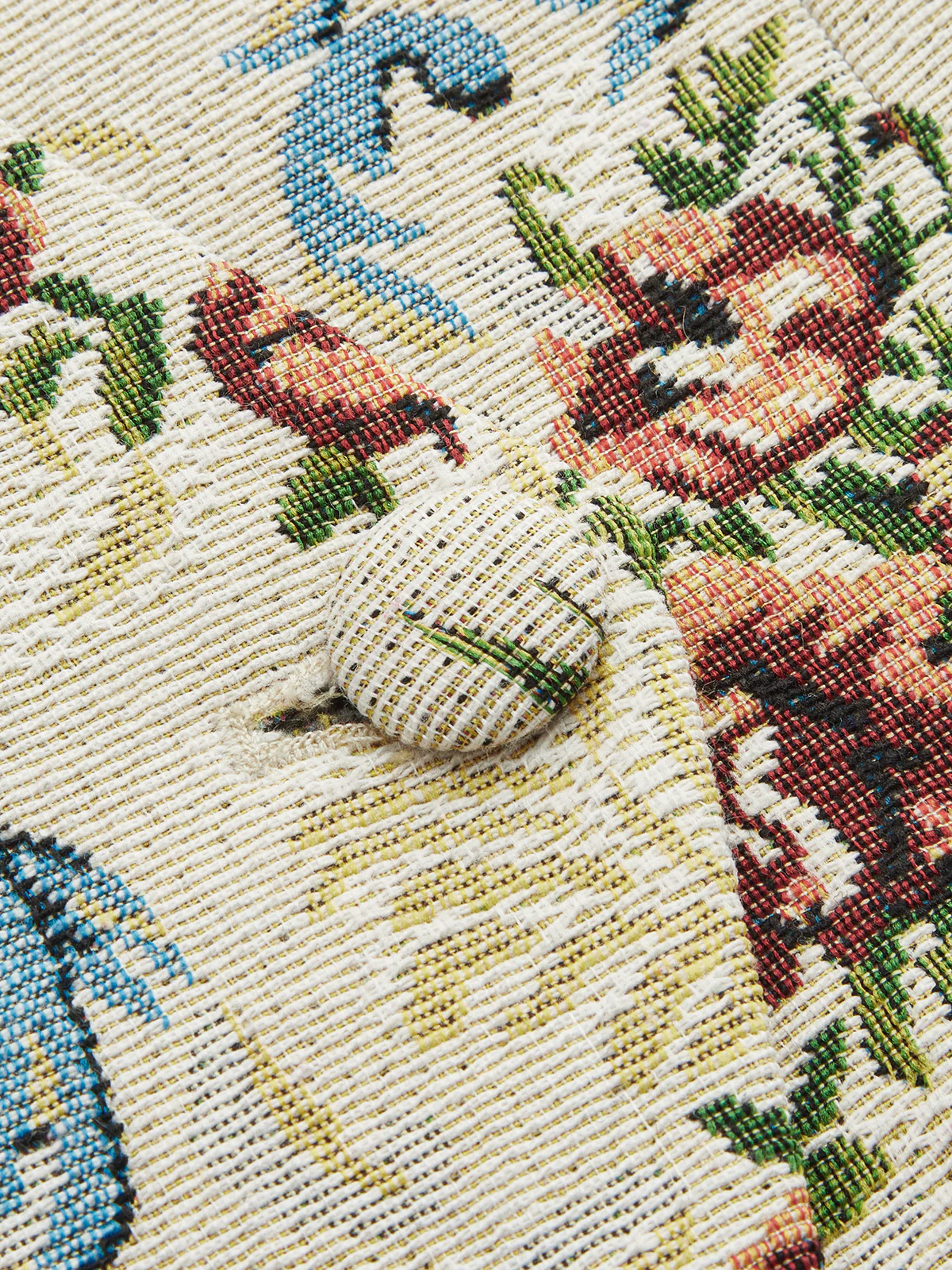 Vintage Floral Tailored Vest - Image 4