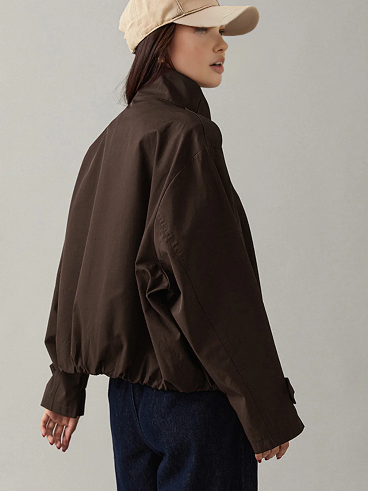 Vintage Loose Trench Coat - Image 15