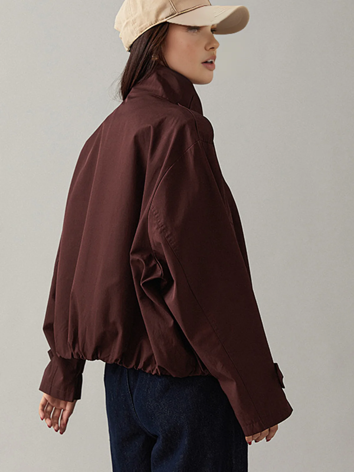 Vintage Loose Trench Coat - Image 4