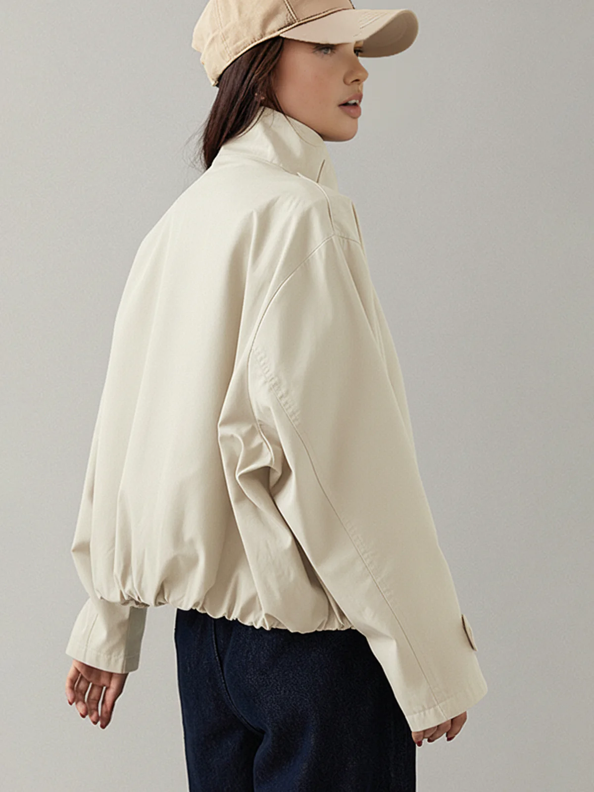 Vintage Loose Trench Coat - Image 8