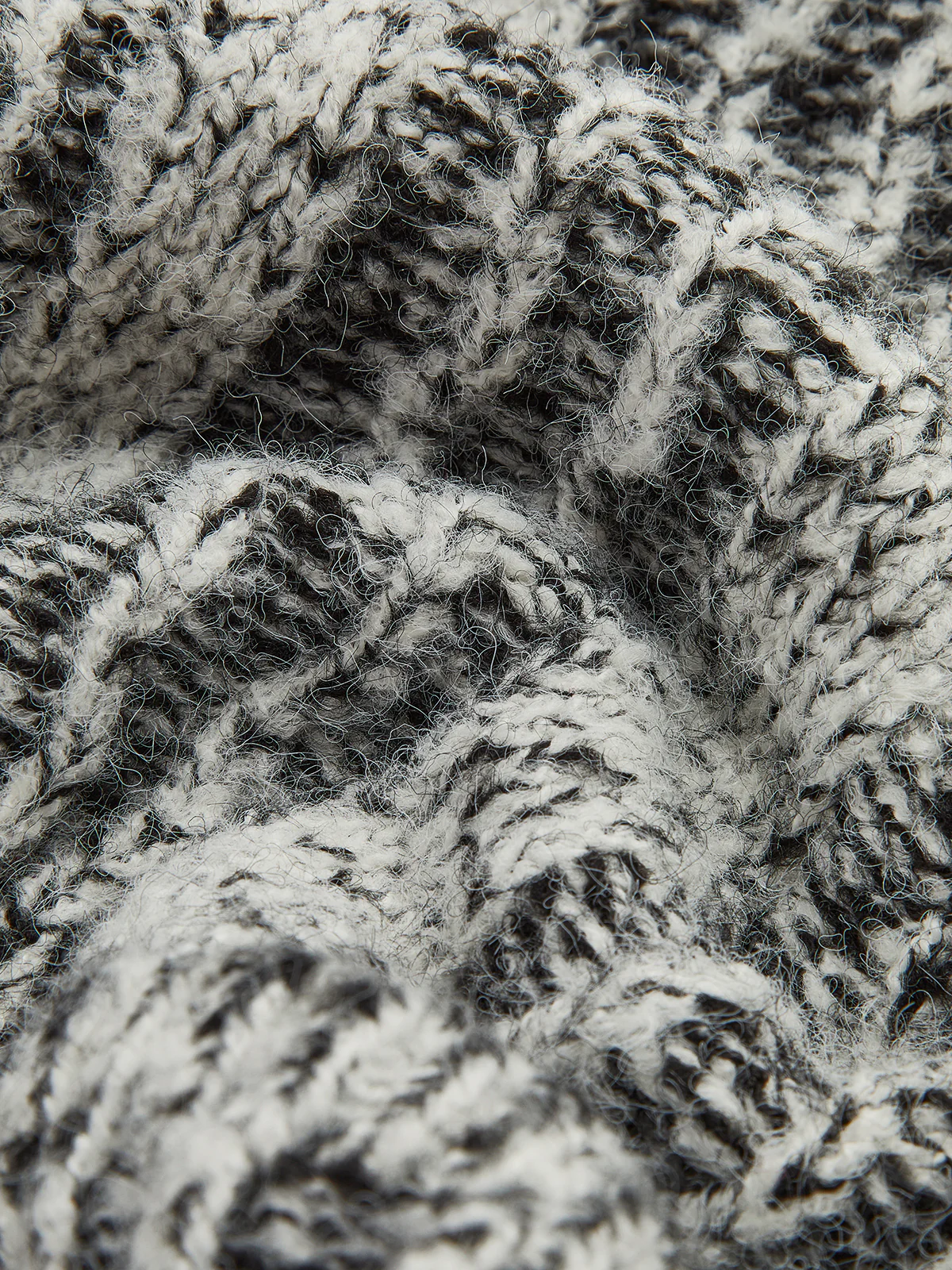 Vintage Pockets Loose Knit Outerwear - Image 4