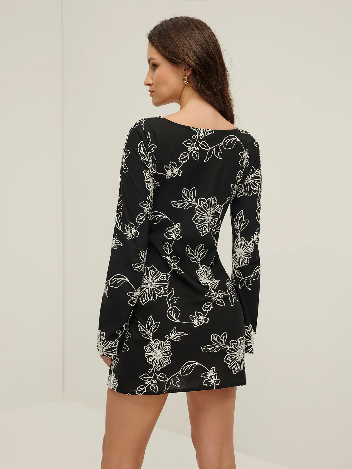 Vintage Pure Cotton Jacquard Dress - Image 5