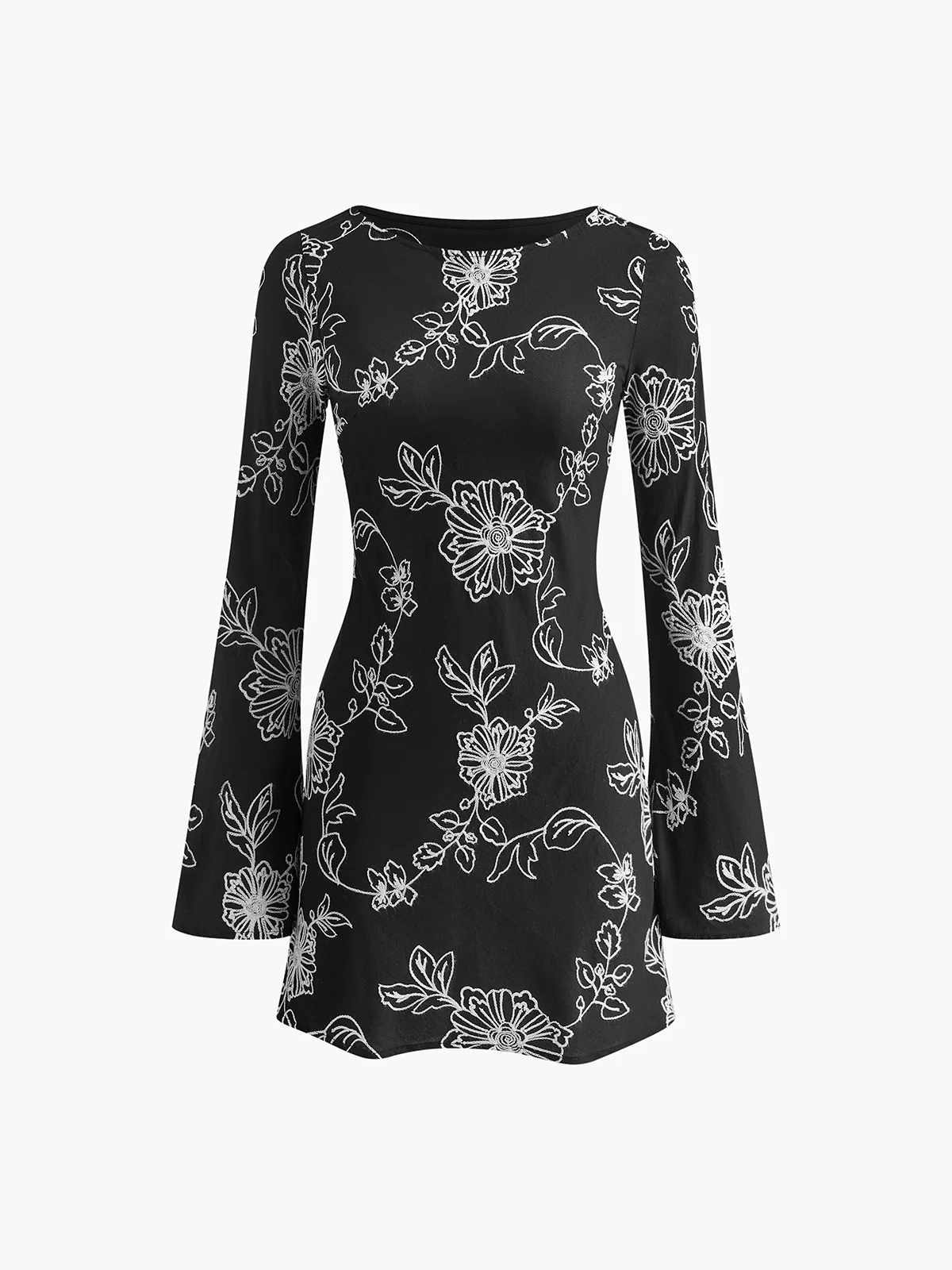 Vintage Pure Cotton Jacquard Dress - Image 6