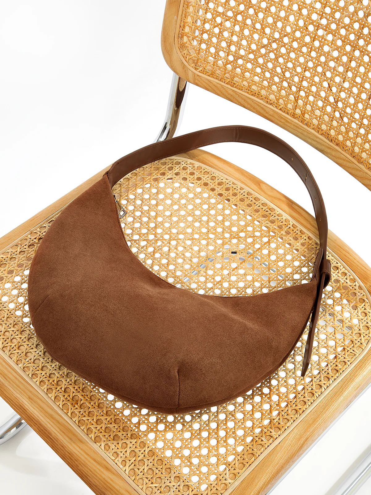 Vintage Soft-Buckle Crescent Bag - Image 6