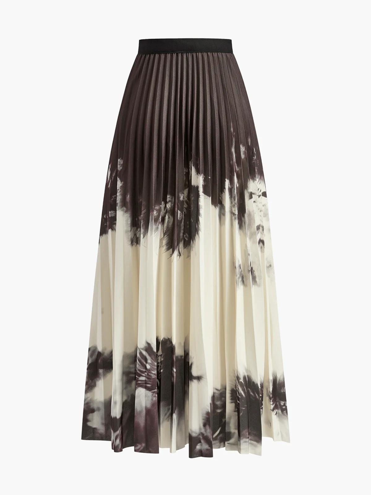 Vintage Tie Dye Pleated Skirt - Image 2