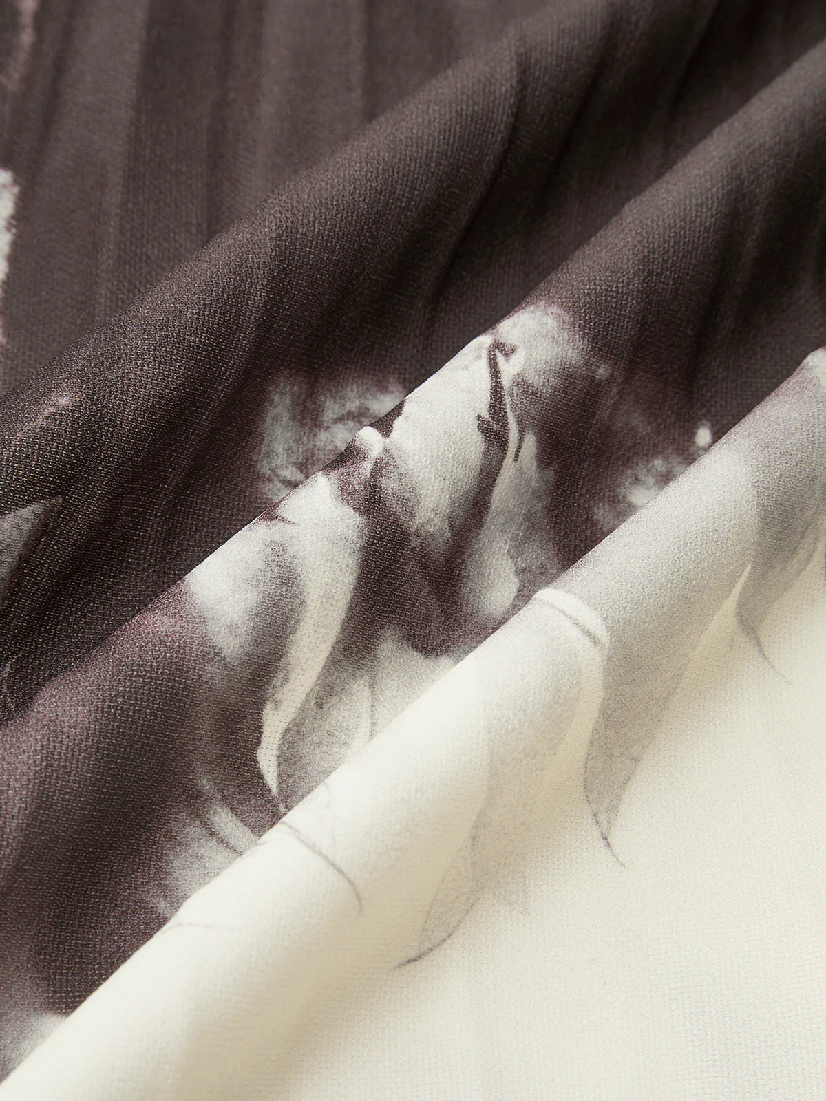 Vintage Tie Dye Pleated Skirt - Image 4
