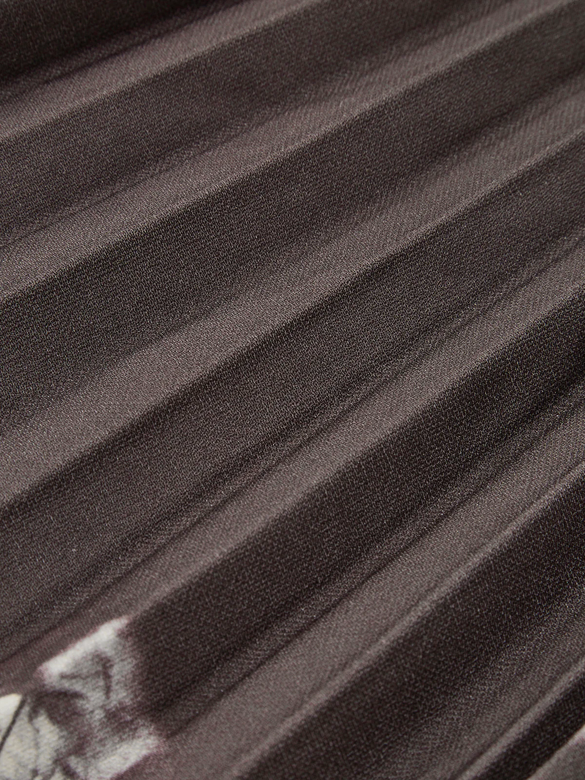 Vintage Tie Dye Pleated Skirt - Image 5
