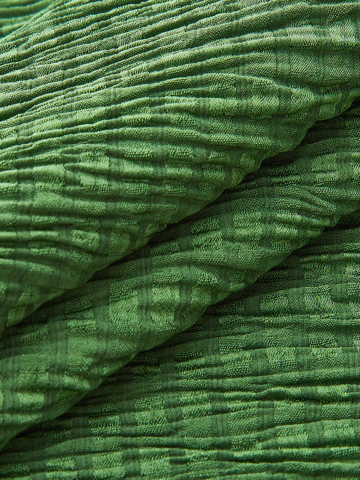 Wide-Leg Pants with Textured Pattern - Image 4