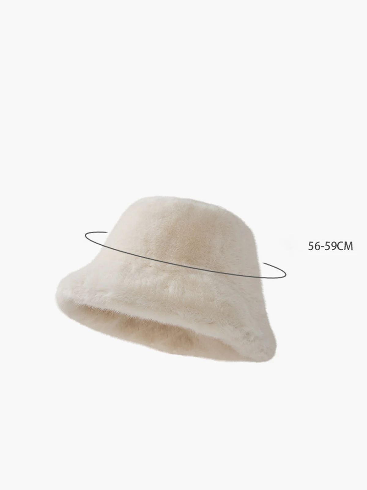 Winter Plush Bucket Hat - Image 3