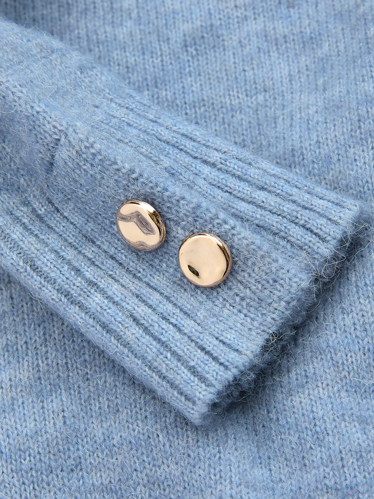 Wool-Blend Knot-Front Sweater - Image 4