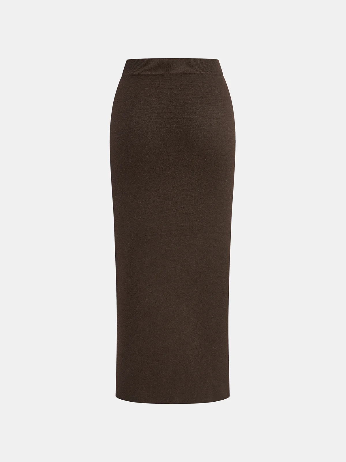 Wool Blend Metal Button Vest and Skirt Set - Image 5