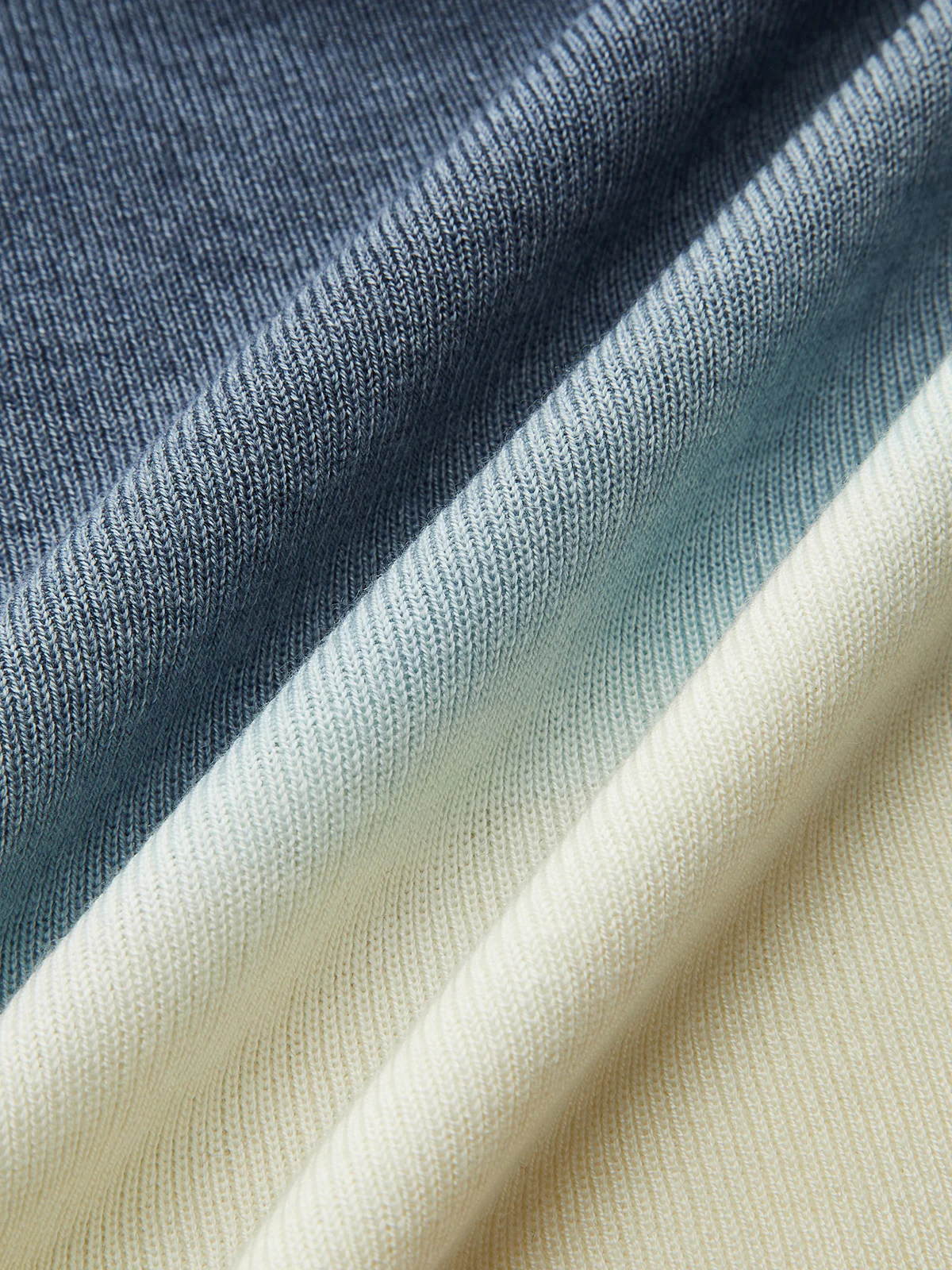 Wool-Blend Ombre Slim Knit Top - Image 11