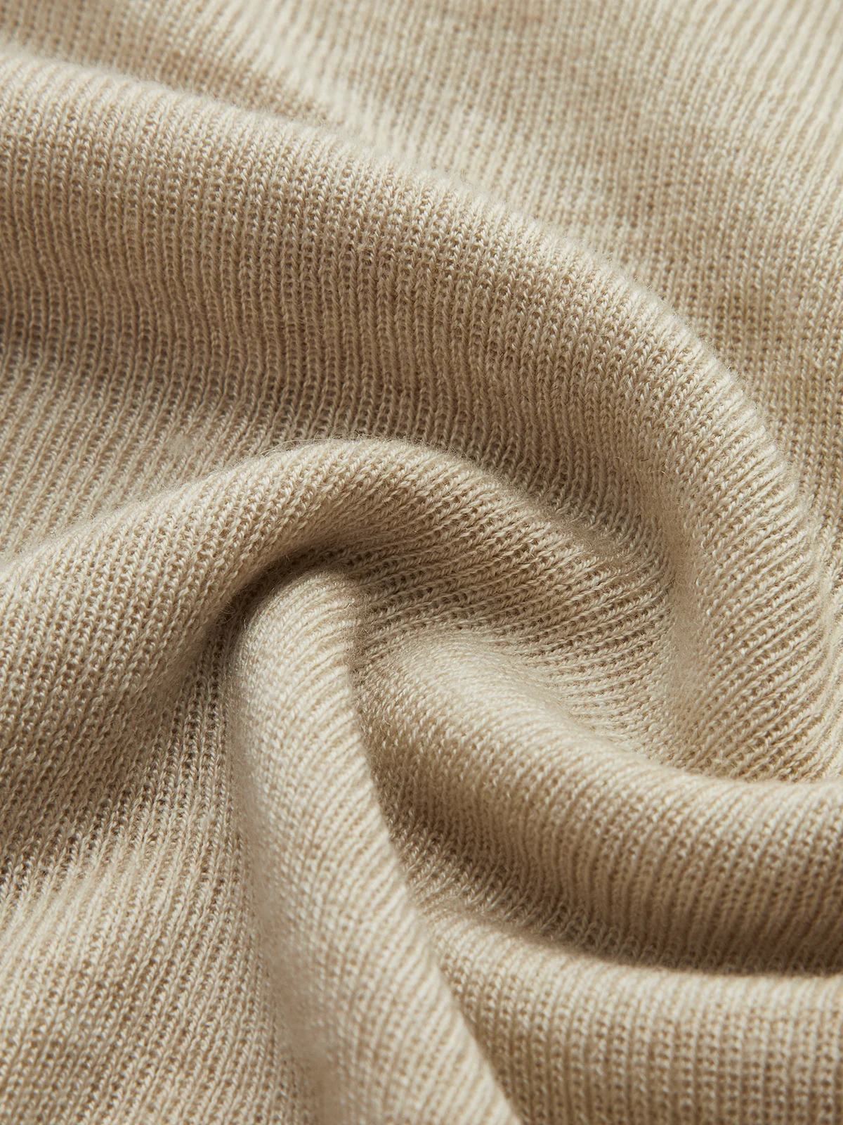 Wool-Blend Piping Knit Top - Image 2